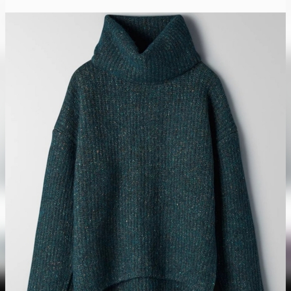 Aritizia Babaton Green Campo Turtleneck - Picture 5 of 13